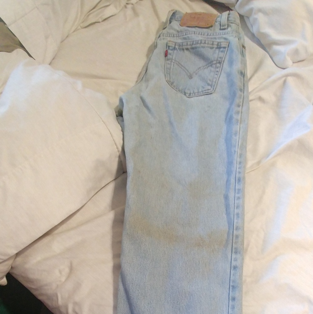 LEVI 550 Relaxed Fit, Tapered Leg Jeans SZ 6 M